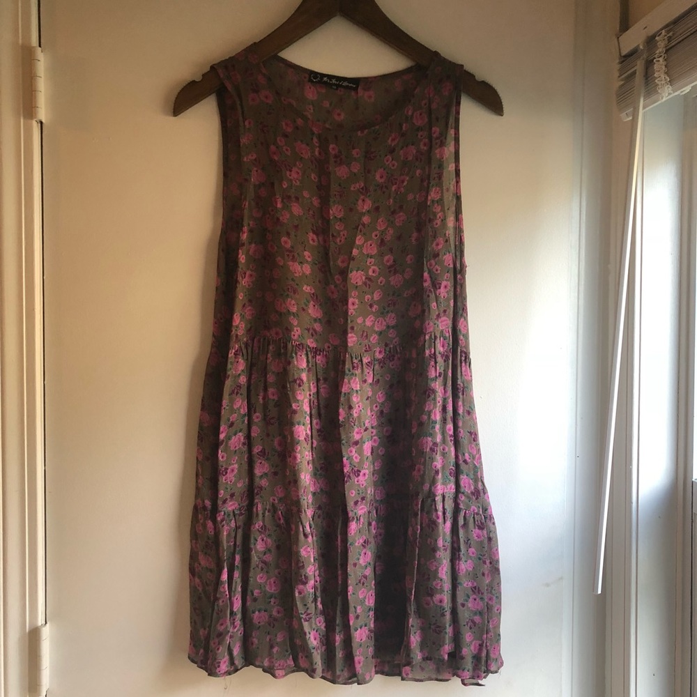 For Love and Lemons Floral Print Dress